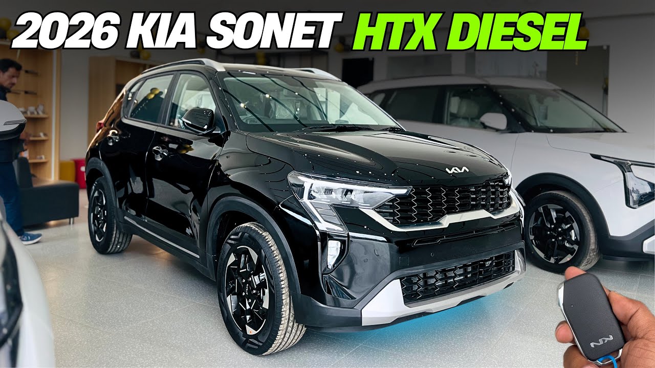 2026 🔥 Kia Sonet HTX Diesel Full Detailed Review ✅ Price & Features ❤️ Better Than Hyundai Venue?