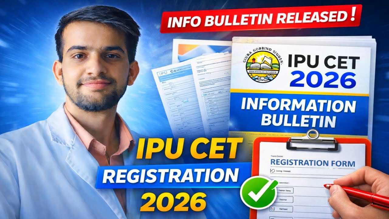 IPU CET Registration Form Filling Date 2026 || IPU CET Application Form Filling 2026