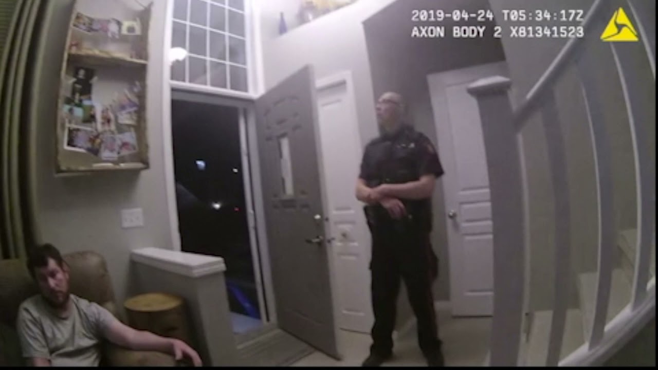 Court shown body cam footage at confessed killer's trial