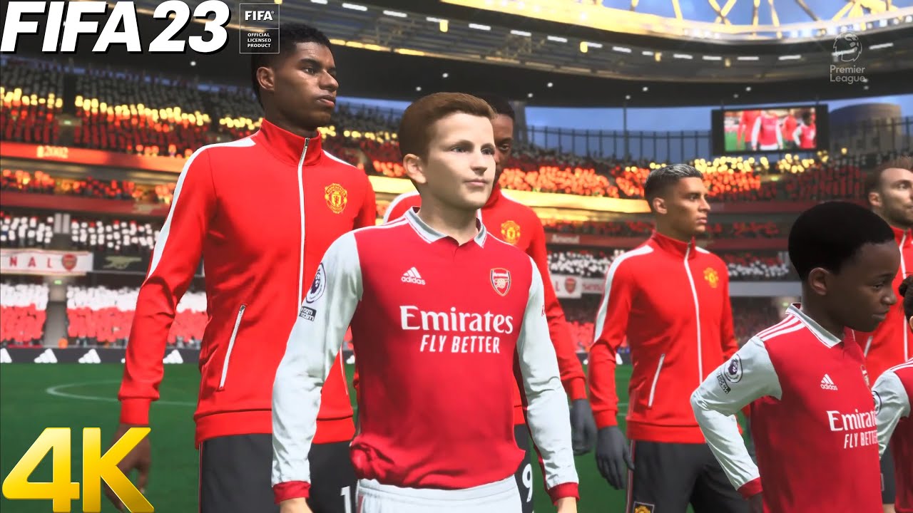 [4K60 HDR] PS5 | Arsenal vs Manchester United at Emirates Stadium | FIFA 23