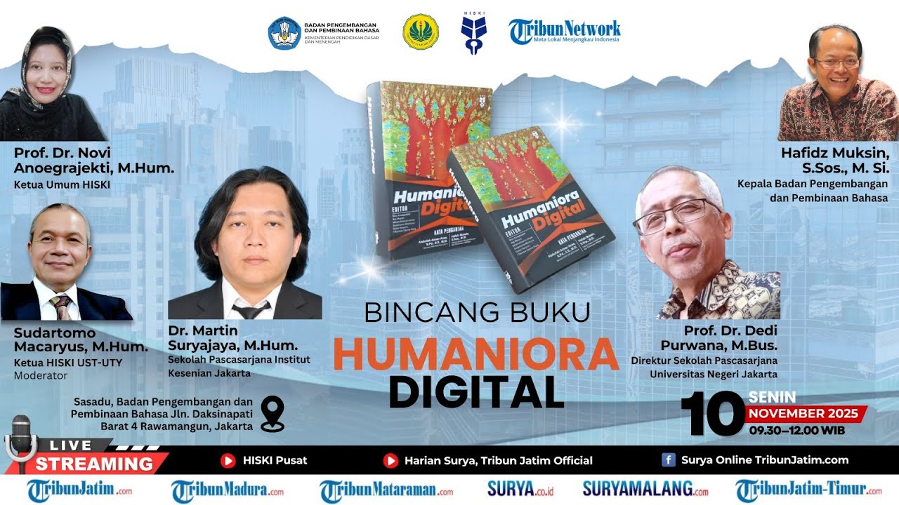 🔴BINCANG BUKU Humaniora Digital
