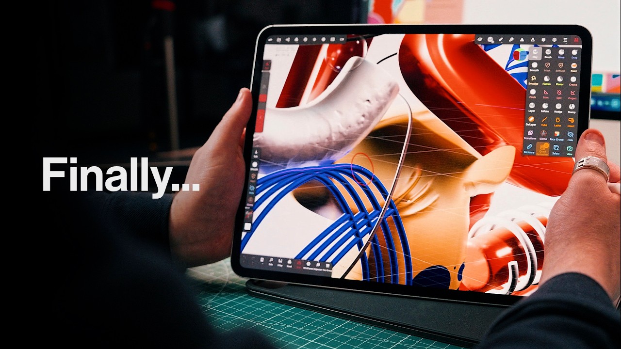 iPad Pro M5 наконец-то стал полезен дизайнерам.