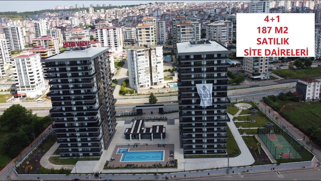 SAMSUN İLKADIM'IN EN İYİ SİTESİNDE  SATILIK DAİRELER
