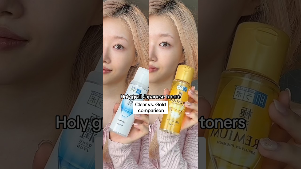 Japanese Toners that I worship😭💕 Hada Labo Lotions Comparison Which one is more suitable for you?