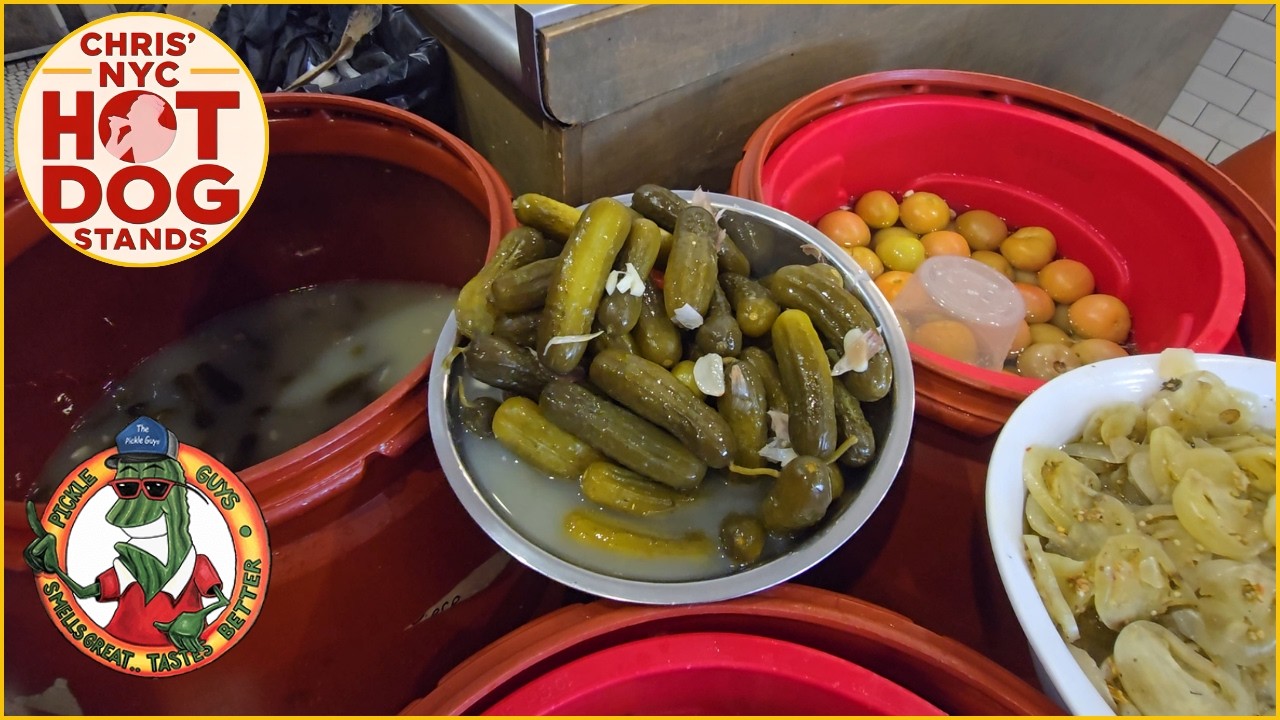 THE LAST PICKLE STORE IN NYC!  | NYC Hot Dog Stands