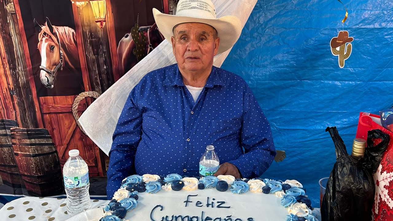 JULIÁN RUIZ VIDALES SUS 76 AÑOS DE VIDA ASÍ LE FESTEJA SU FAMILIA