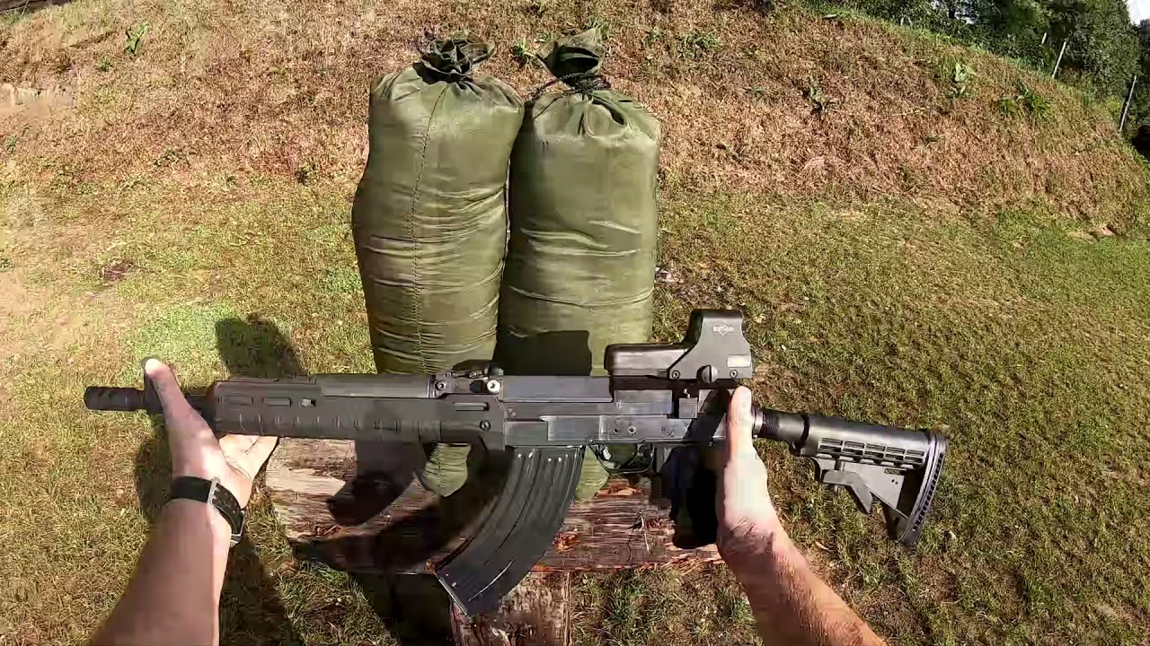 Czy worek piasku zatrzyma pocisk 7,62 X 39?  (will sandbag stop a bullet?)