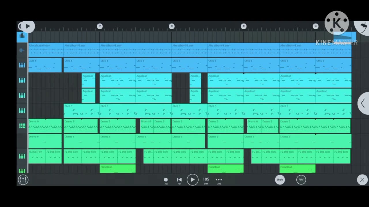 Afro beat on fl studio mobile (beginner's tutorial)