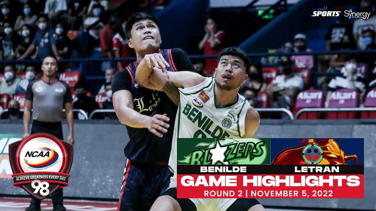 NCAA Season 98 | Game Highlights: Letran vs Benilde | Men's Basketball Tournament Round 2