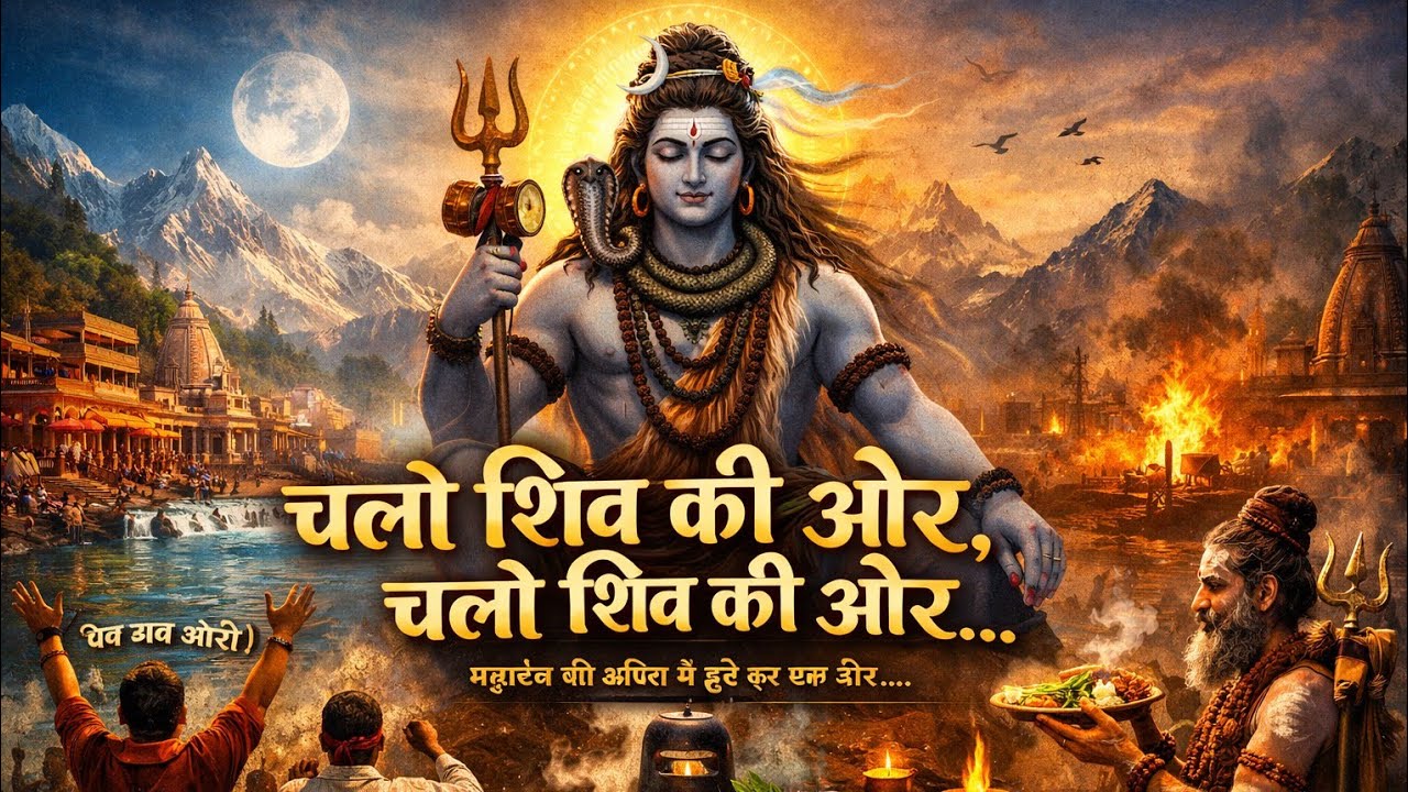 चलो शिव की ओर, चलो भोले की छाँव ||JITENDRA MISHRA ||NEW SHIV BHAJAN SONG 