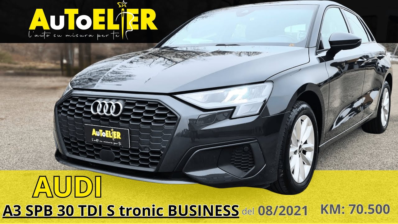 Audi A3 SPB 30 TDI S tronic BUSINESS del 2021