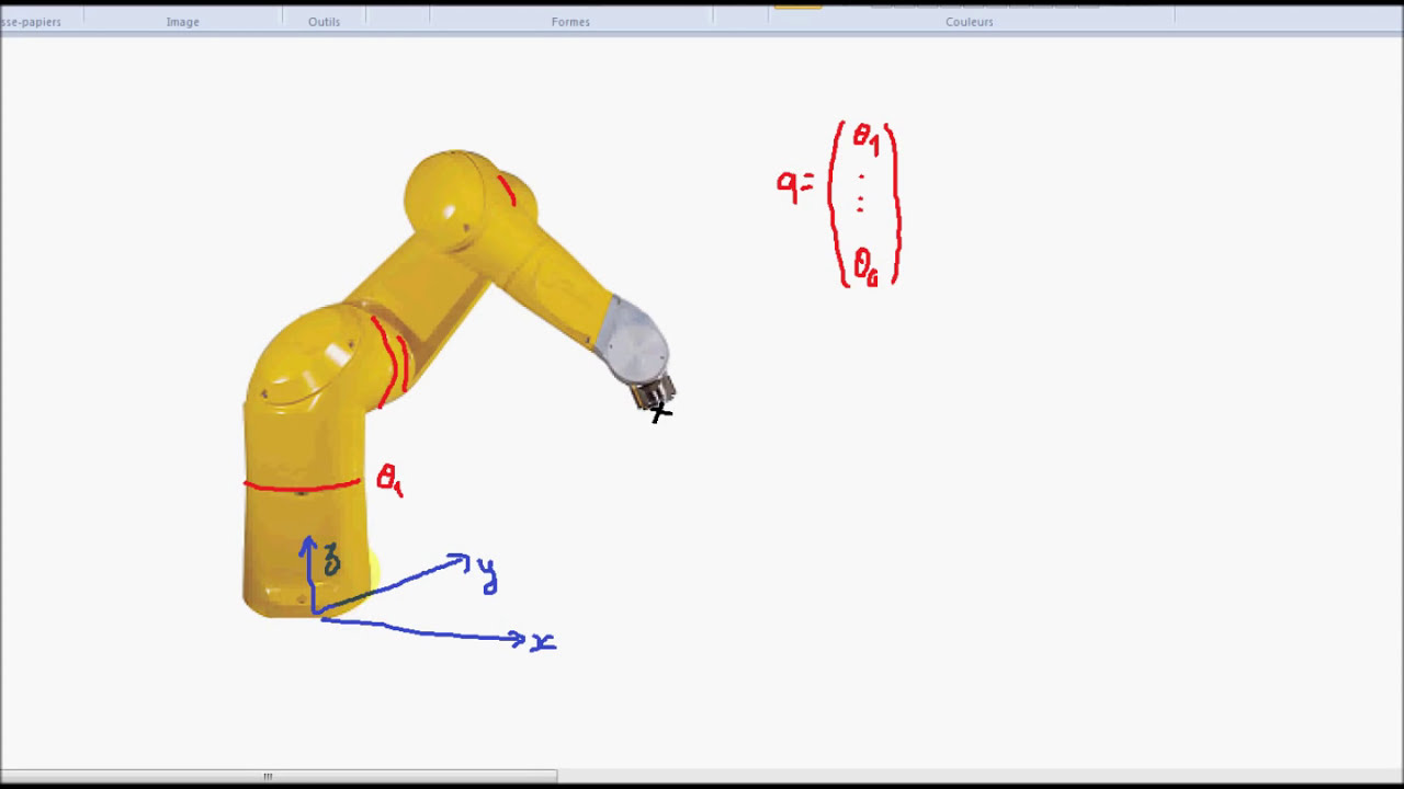 InMooc, Exercise 10 : Robot Staubli