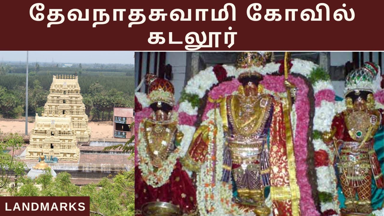 Devanathaswamy temple, Cuddalore | திருவந்திபுரம் தேவநாதன் பெருமாள் கோவில் | Landmarks Channel |