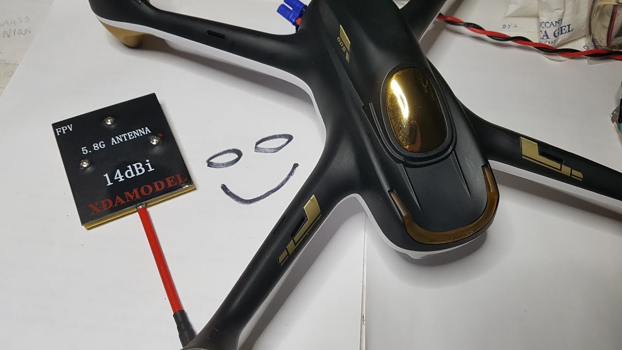 Hubsan H501S Distance Test (1500 M) with XDAMODEL 5.8GHz Patch Antenna