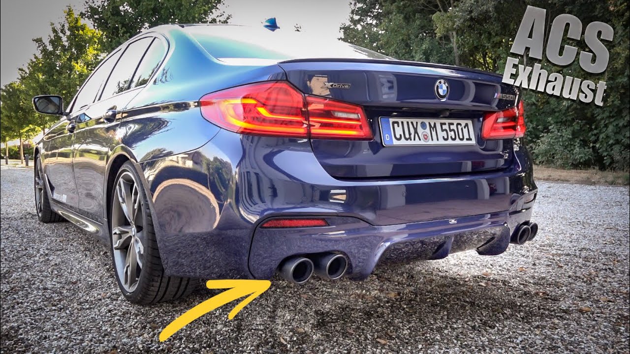 BMW M550i + AC Schnitzer Exhaust - pure SOUND!