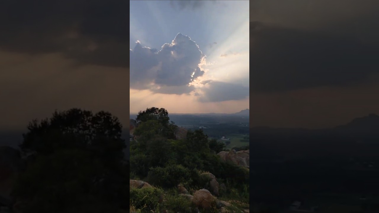 Baradi betta sunset point 👉🏼 #hills #sunset #sunsetview #ktmadventures #ktm #nature #shorts #reels