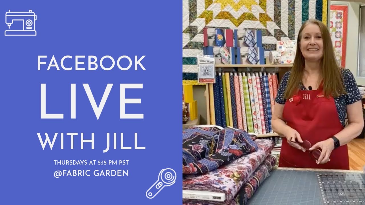 May 18, 2023 - New Fabrics, Quilting & Sewing Supplies at the Fabric Garden in Sacramento, CA