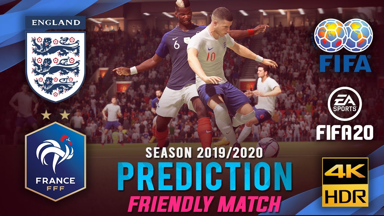 England vs France | FIFA 20 Predicts: International Friendly Match