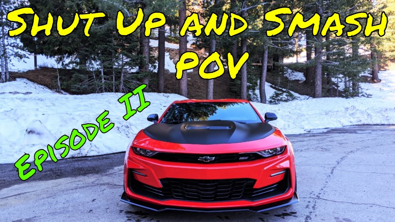 Canyon Carving in a 2020 Camaro SS 1le.  Borla Exhaust, POV.