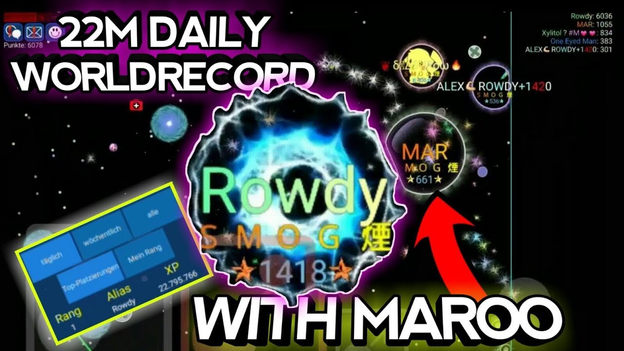 DAILY XP WORLDRECORD WITH MAROO (22,8 MILLION😨)