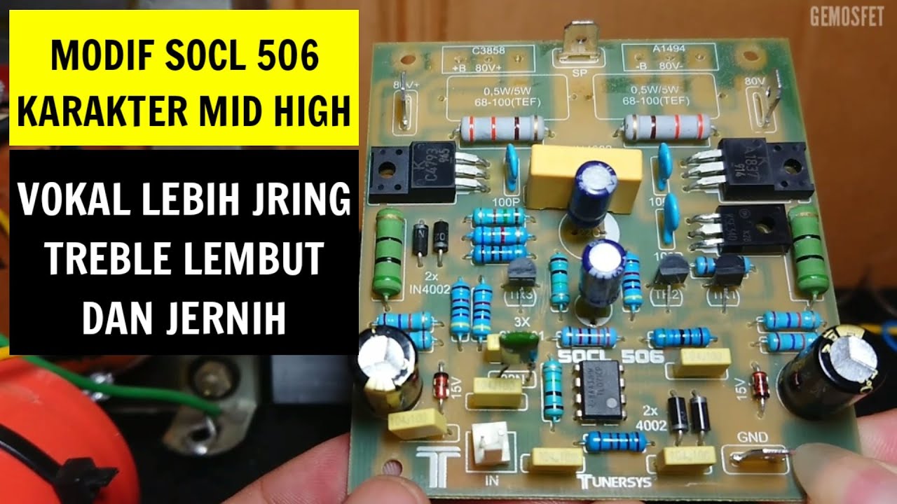 CARA MODIF SOCL 506 KARAKTER MID HIGH