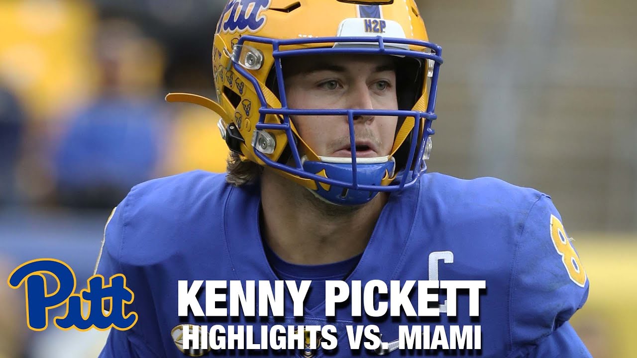 Pitt's Kenny Pickett Throws His Way Into History Versus Miami