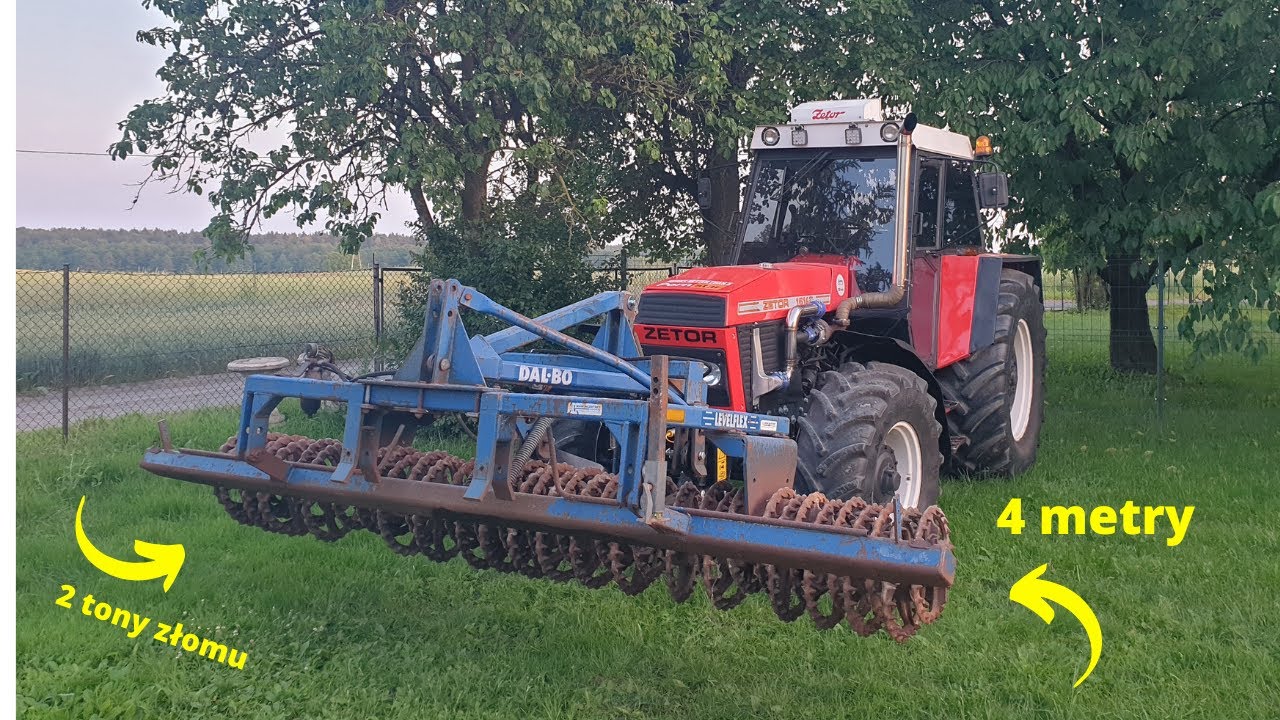 DAL-BO LevelFlex. Nowy wał z włóką. Prezentacja i plany naprawy kupy złomu.