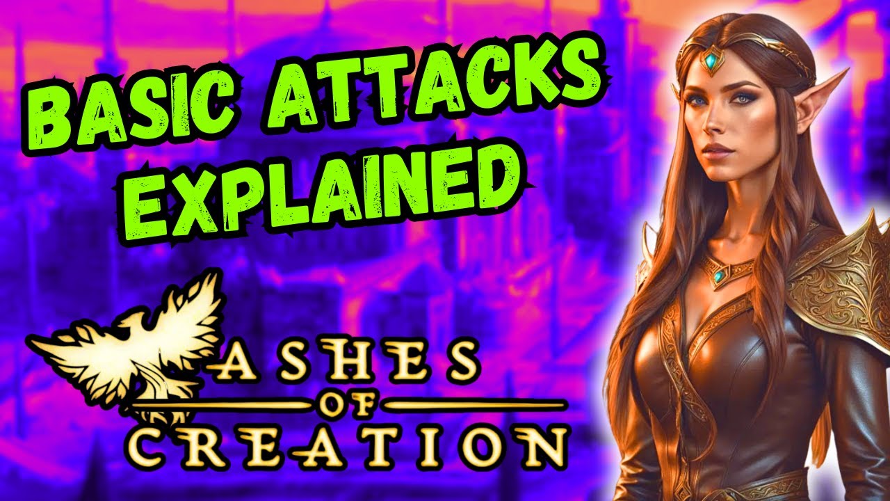 Как работают базовые атаки в Ashes of Creation | Руководство для начинающих