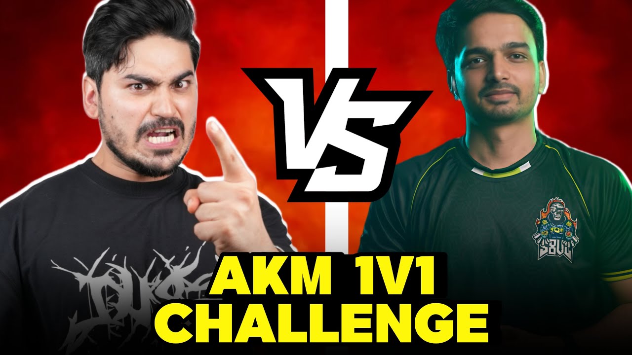 MAZY CHALLENGED JOKER for AKM 1v1💀
