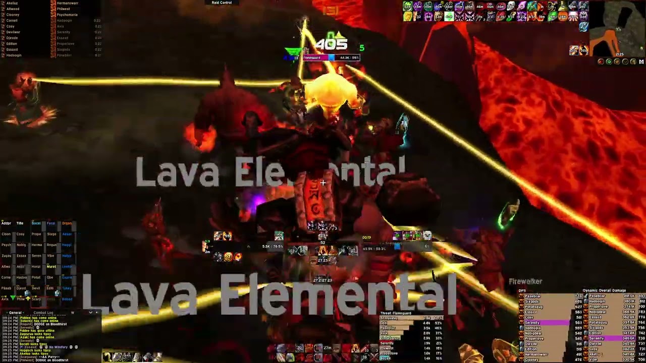 #1 HORDE Molten Core Speedrun 16:11 ＜Progress＞- Classic Anniversary - Fury warrior POV