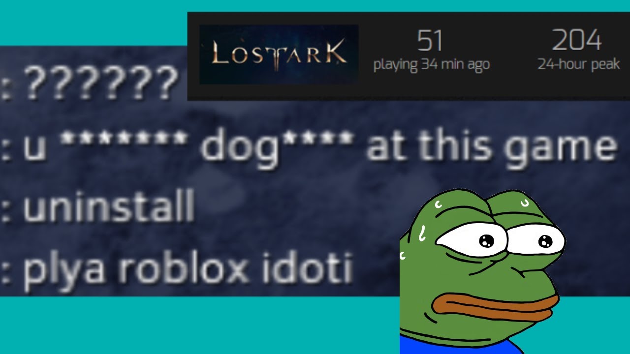 Lost Ark Players NOT TOXIC! They are...