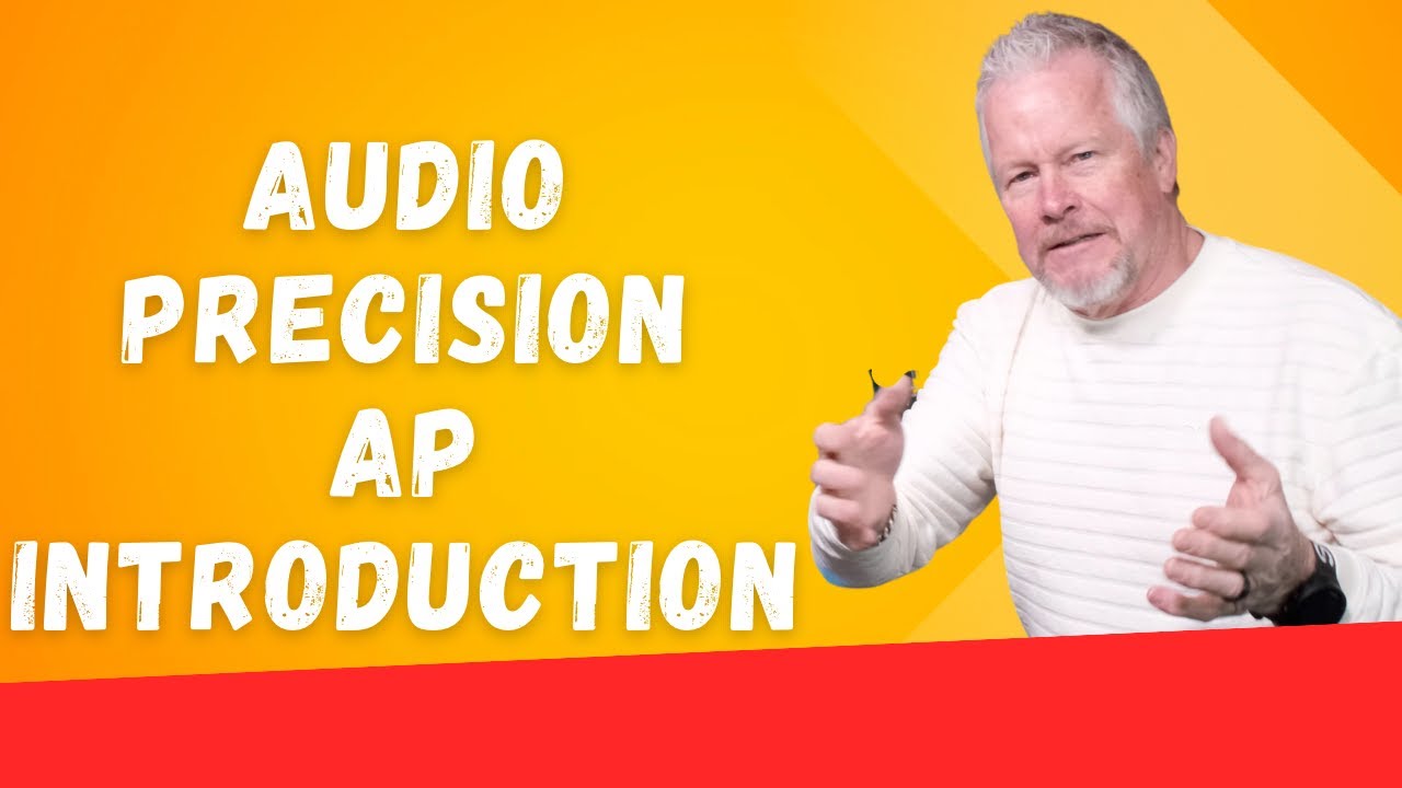 Audio Analyzer Audio Precisions AP Introduction #APATS1 #ATS1 #AmplifierTesting #THD #classdamp