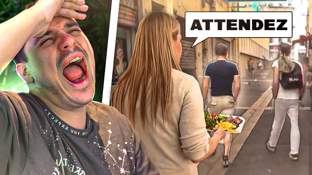 ELLE COURSE UN CLIENT DANS LA RUE ?!