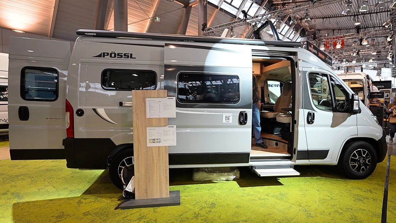 Preiswerte Kastenwagen Wohnmobile Campervan 2024 🔴 P&ouml;ssl 2 Win S Plus | Sandra