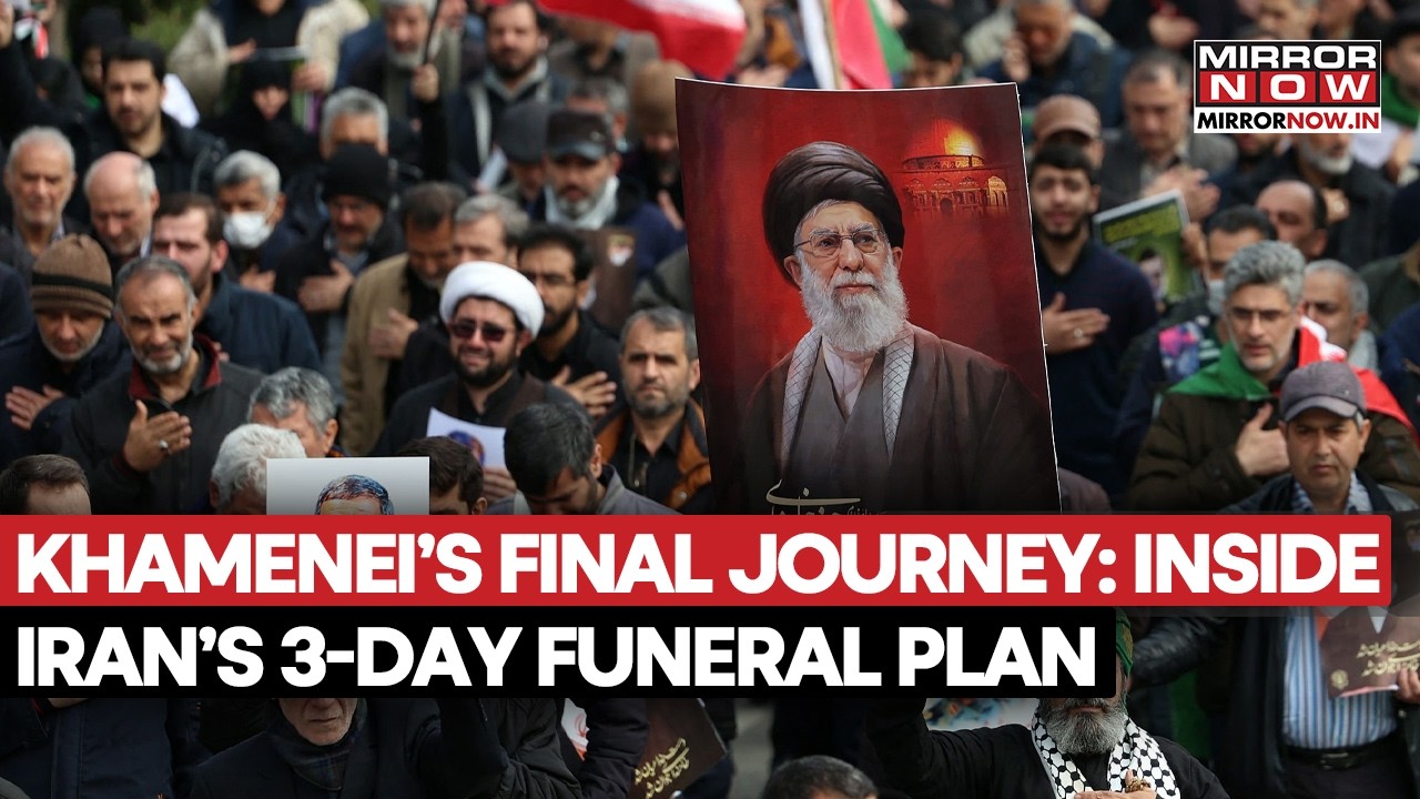 Ayatollah Ali Khamenei's Final Journey: Inside Iran's 3-Day State Funeral Plan Amid US Truce Talks