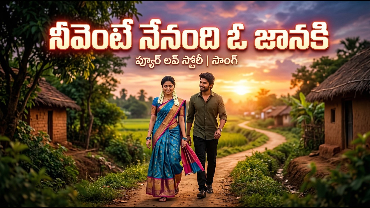 నీ వెంటే నేనంది ఓ జానకి|| neevente nenandhi o janaki full Telugu song || Karthikeya Music Ai