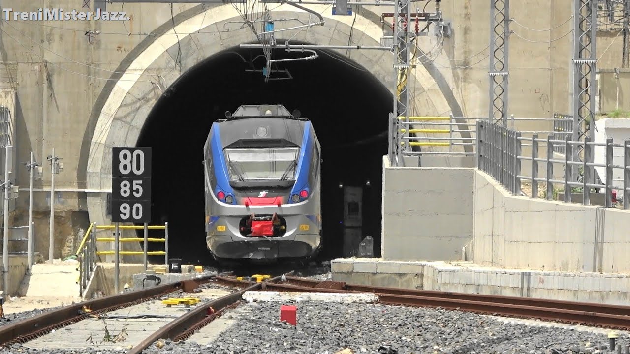 ⚠️⚠️Primo transito nuova galleria-Stazione Notarbartolo-per il raddoppio tra Palermo-Punta Raisi.⚠️