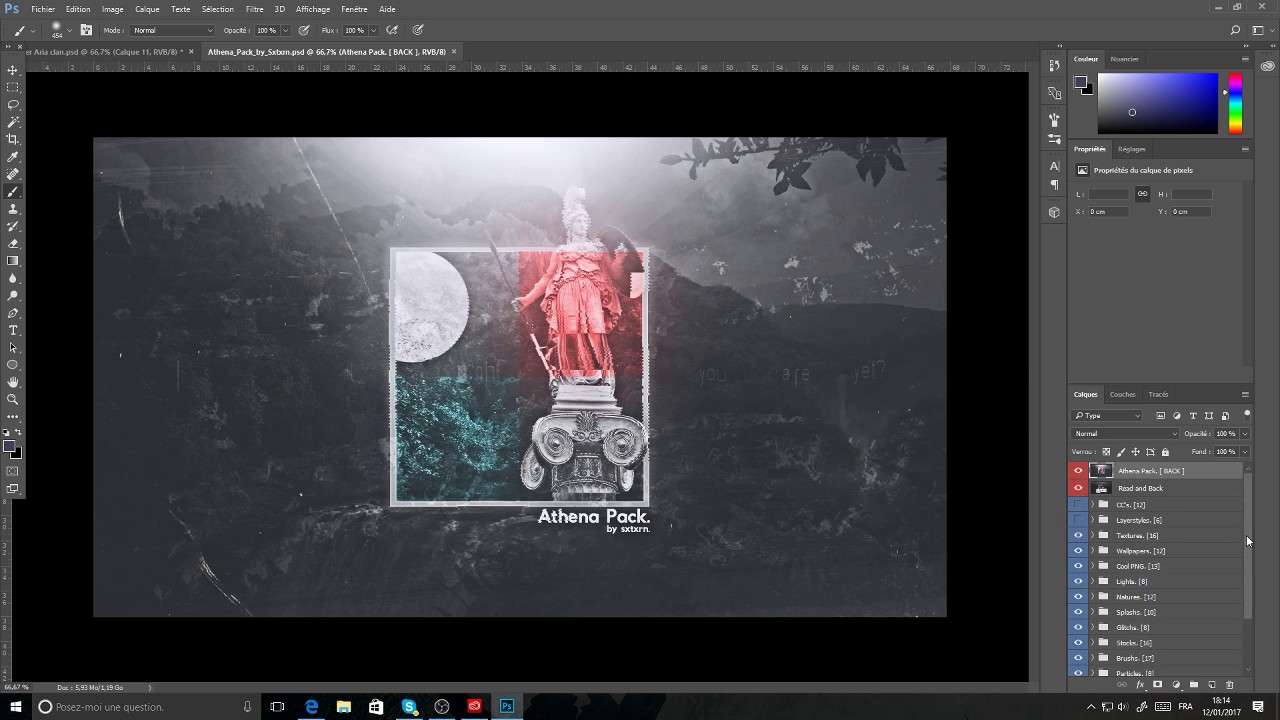 Design pour aria clan