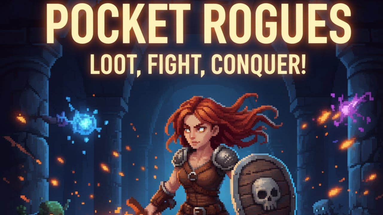 🔥 Pocket Rogues &mdash; самая захватывающая пиксельная RPG всех времен!