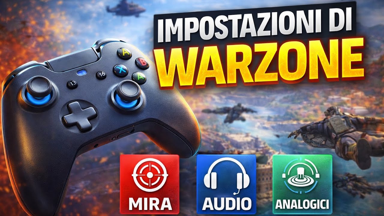 FACCIAMO CHIAREZZA sulle IMPOSTAZIONI di WARZONE (Delay, Sens, Audio, Analogici)