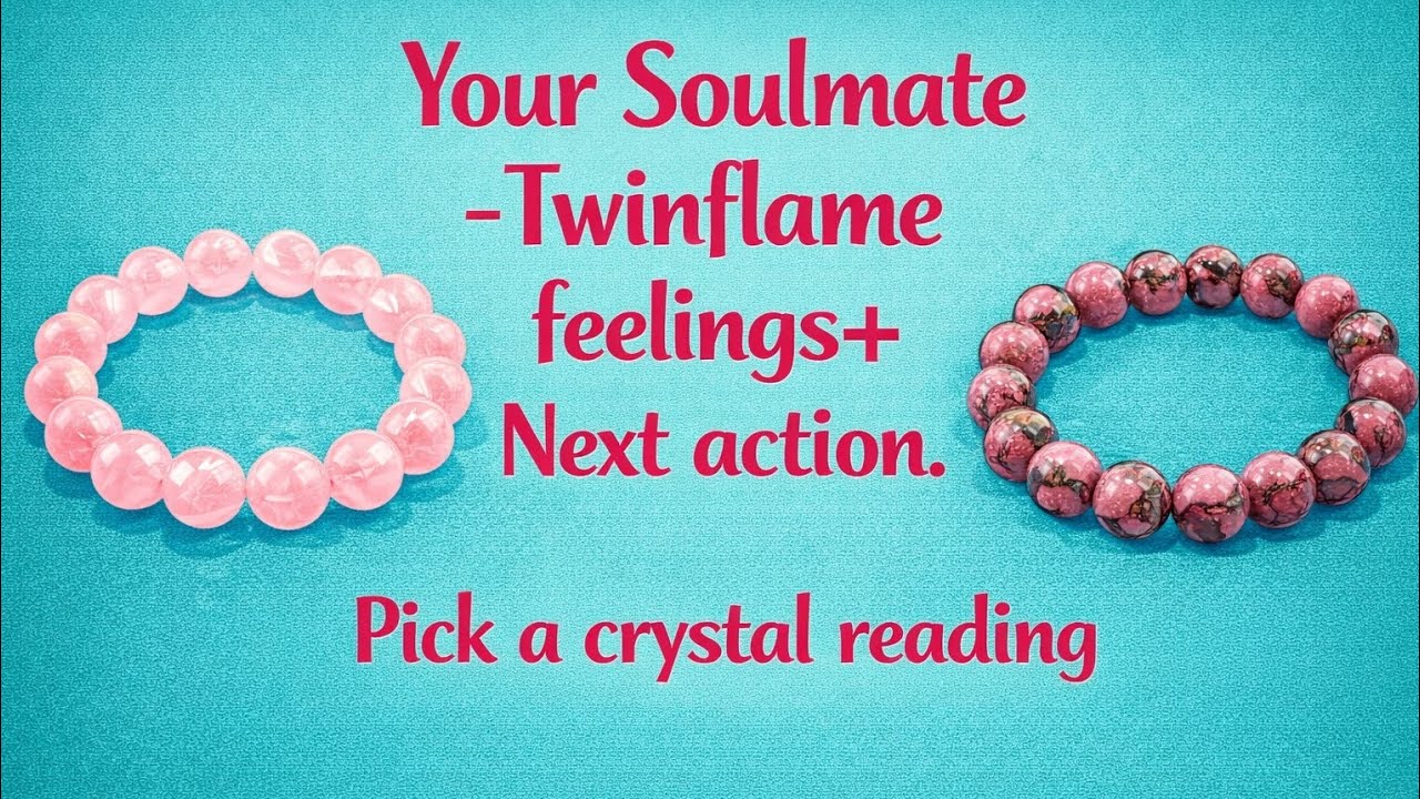 Your Soulmate -Twinflame feelings💖+Next action 🔮Pick a Crystal reading🔮#tarotguidance6#yt#soulmate 