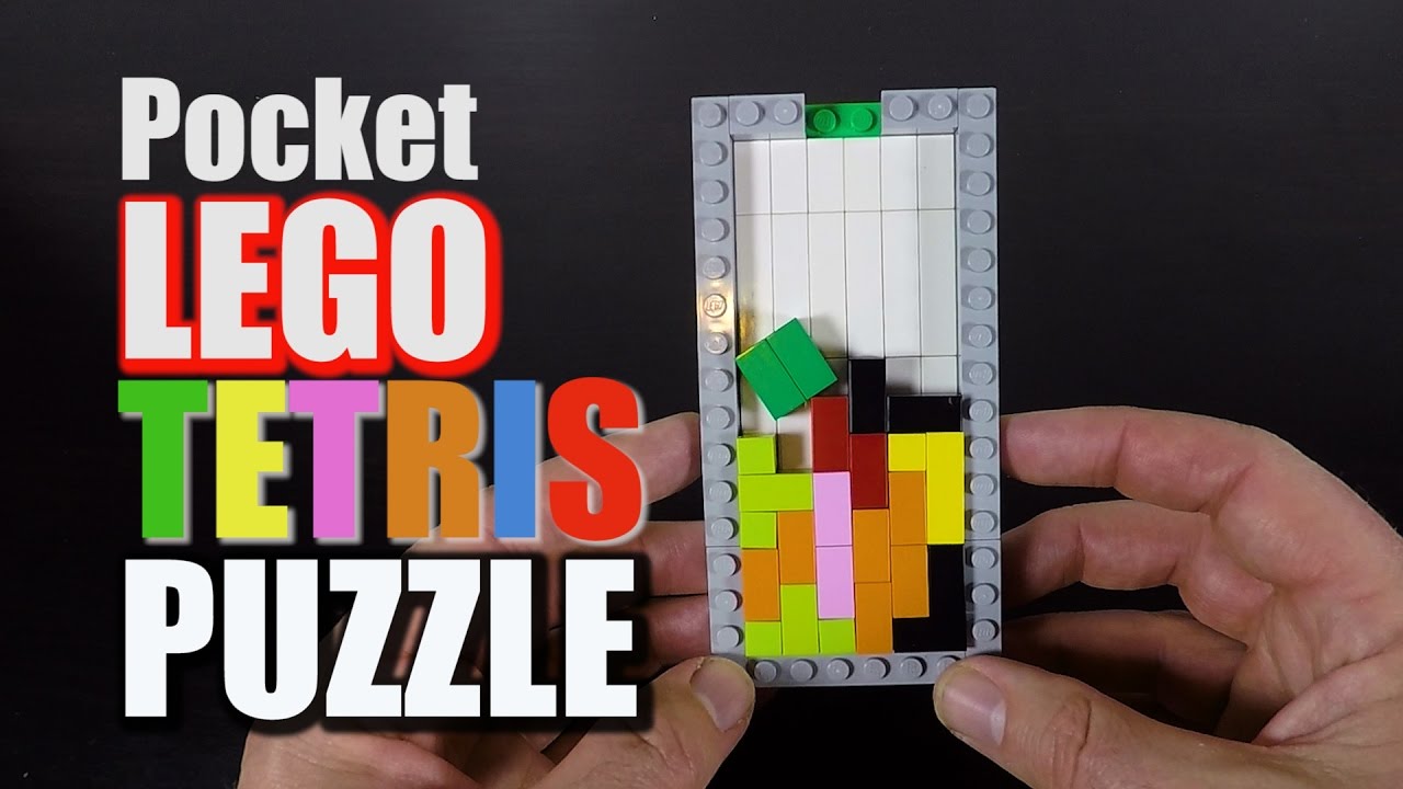 Pocket LEGO TETRIS Puzzle - Easy LEGO puzzle