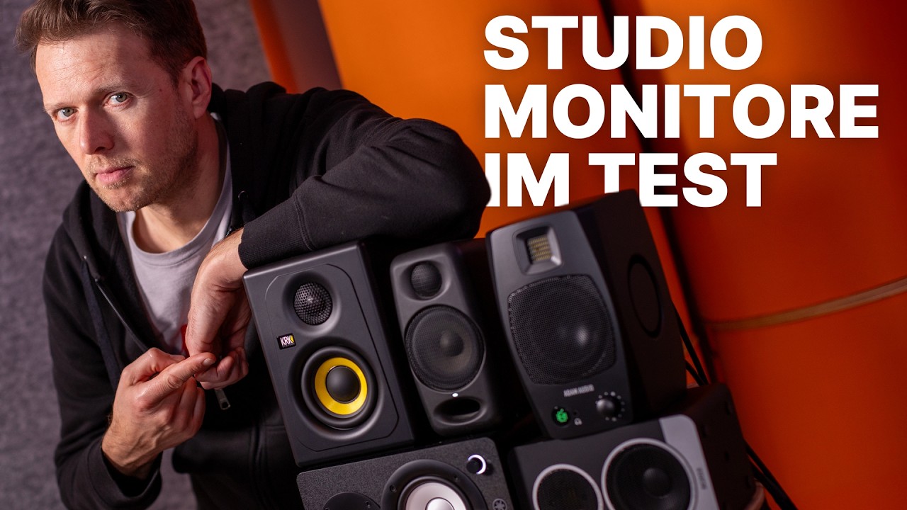 Vergleich: Günstige Studio-Speaker Blindtest (Adam Audio, EVE Audio, Yamaha, KRK, IK Multimedia)