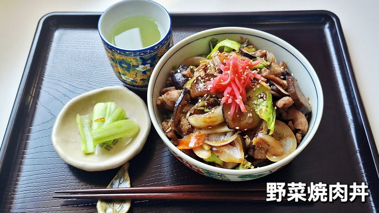 肉野菜やきにく丼 / ただいまー！から、5分で食卓に #簡単ご飯 #昼ごはん #晩ごはん #美味しいもの #ランチ #丼レシピ #焼肉丼 #肉野菜炒め #簡単料理