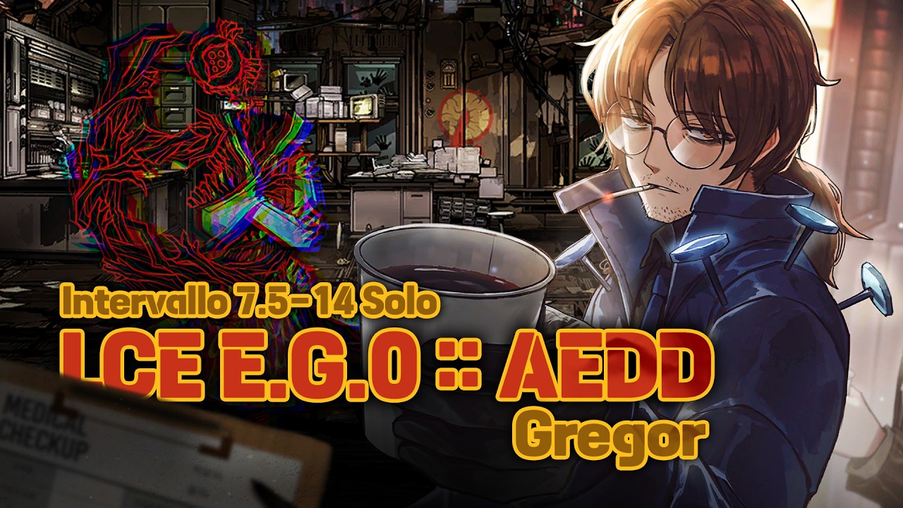 [Limbus Company] LCE E.G.O::AEDD Gregor Solo vs Hohenheim (7.5-14 Hard Mode)