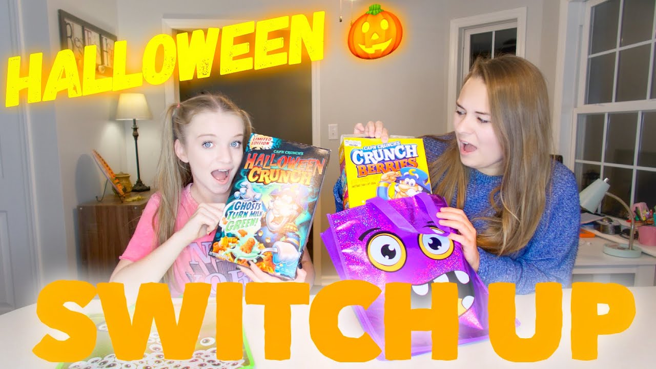 HALLOWEEN SWITCH UP CHALLENGE | Bryleigh Anne