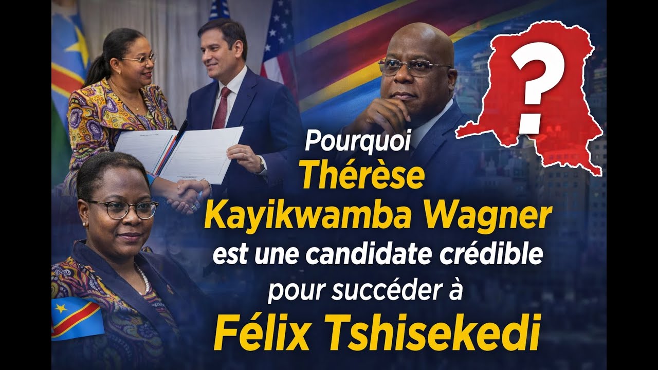 RDC : Th&eacute;r&egrave;se Kayikwamba Wagner, future Pr&eacute;sidente ? Analyse