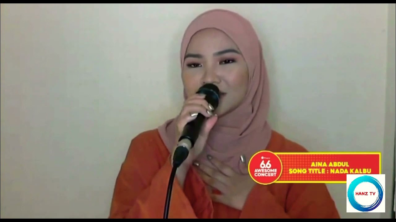 AINA ABDUL - NADA KALBU ( LIVE SHOPEE 6.6 )