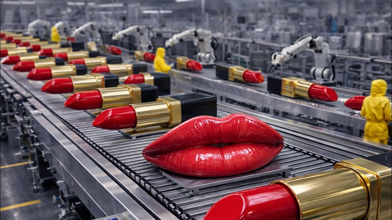 Inside the Modern Lipstick Factory: How Lipstick Is Really Made (Full Process)