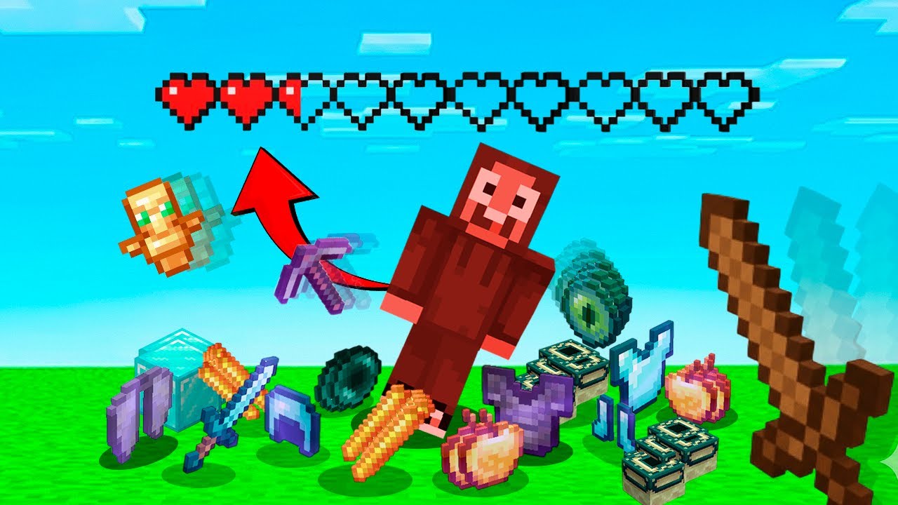 Paso MINECRAFT pero pegarme da ítems Op!
